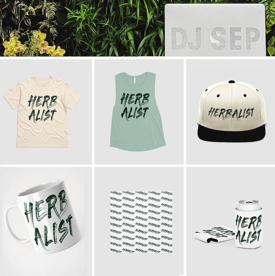 DJ Sep store: t-shirts, hats, cups, tank tops and more. 