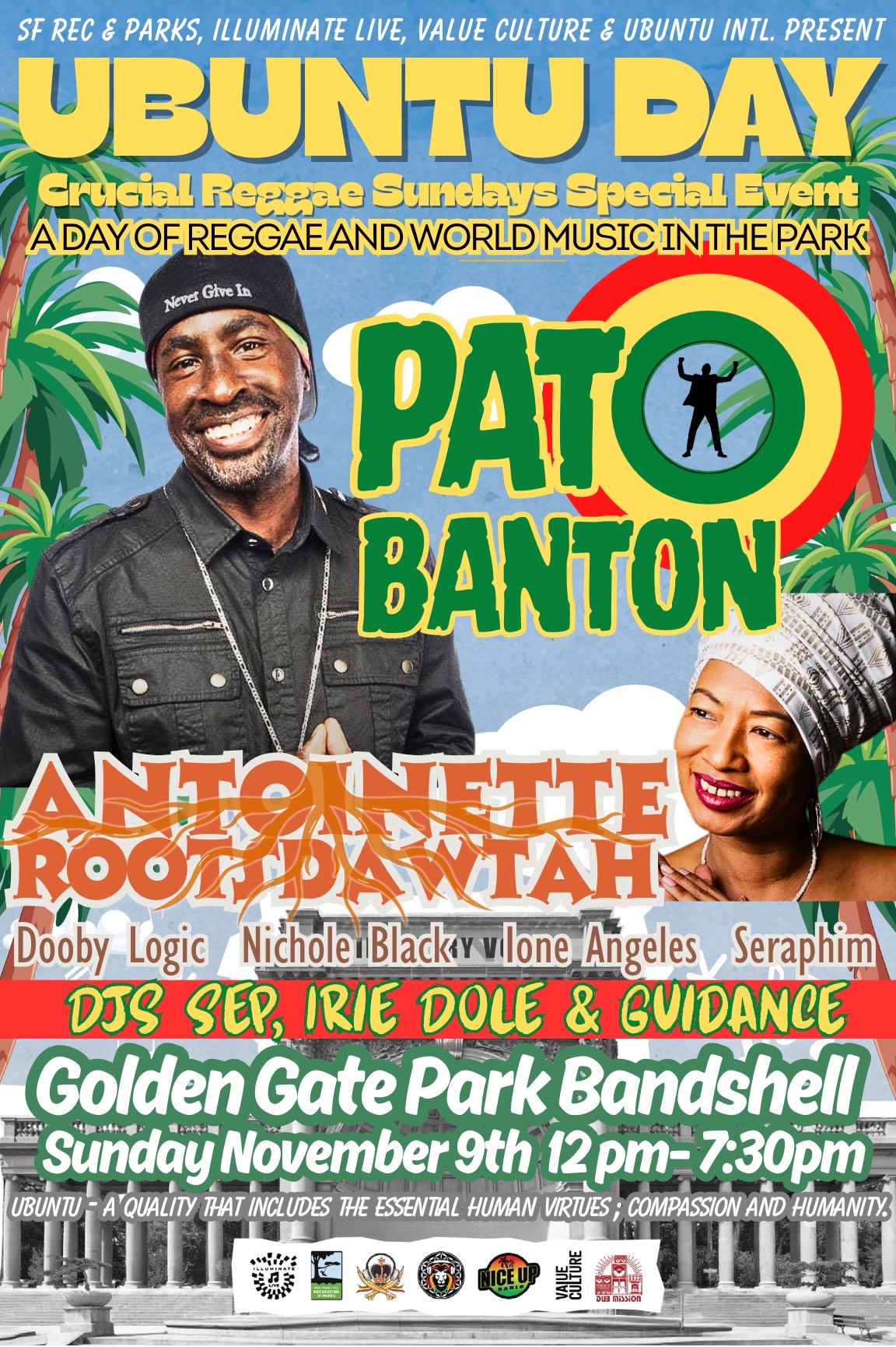 Bato Banton at Crucial Reggae Sundays on November 9th. 